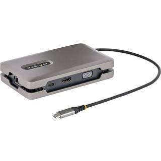 StarTech.com DKM31C3HVCPD dockingstation Ledningsført USB 3.2 Gen 2 (3.1 Gen 2) Type-C Grå