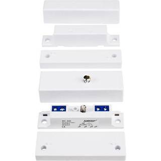 Alarmtech MC 440 Magnetkontakt overflademonteret, med NC-funktion Hvid