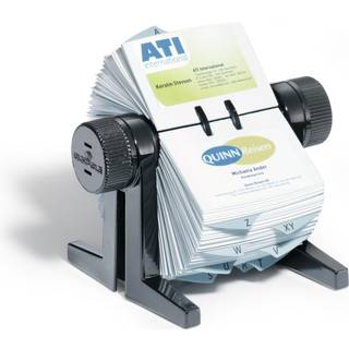Durable rullekartotek Visifix flip model CUBO 300 stk visitkort