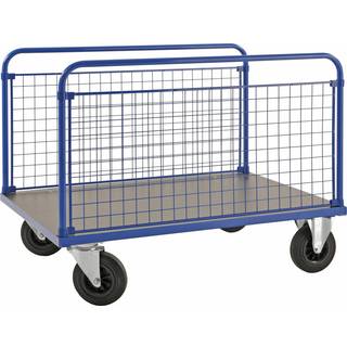 Kongamek Blå/MDF, sort Platformsvogn
