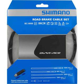 Bremsevajersæt Shimano Dura-Ace 9000 Polymer-Belagte Kabler hvid