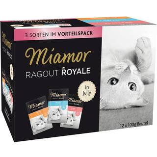 Miamor ragout multipack gele 12x100gvådfoder til katte