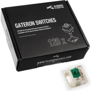 Glorious Gateron, green switches 120 stk ➞ På lager - klar til levering