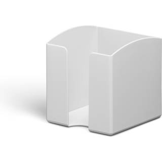 Kubusblokholder eco med 800 papirsedler i formatet 93x93 mm grå