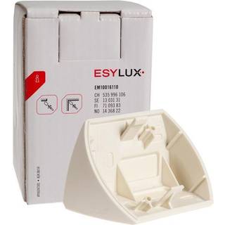 Esylux Hjørnesokkel udvendig og invendig hvid