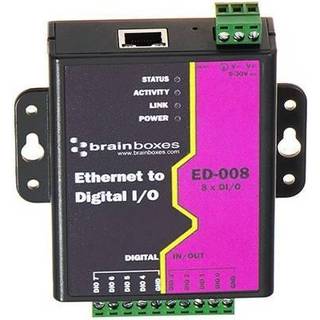 Ethernet to 8 Digital IO Ports