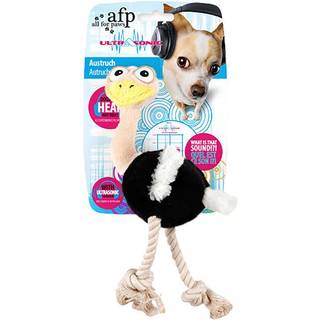 Alle til poter ultralyds strudshund plys legetøj trøster dine hunde