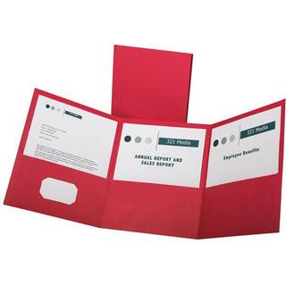 ESS59811 - Oxford Tri -Fold -mappen m/3 lommer