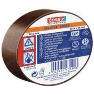 Tesa Isoleringstape vde/iec pvc 20mx19mm brun