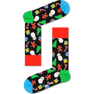 Bring It On Crew Sock | Fun Christmas Gift Socks - Black, Red, Green, Blue, White, Yellow - 41-46