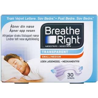 BREATHE RIGHT CLEAR NÆSESTRIP