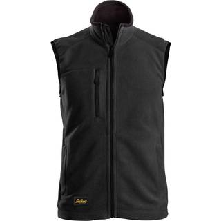 Snickers Vest fleece chilirød/sort str: 2xl