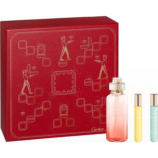 Cartier Rivières de Cartier Discovery Set 100ml Insouciance EDT + 10ml Allégresse EDT + 10ml Luxuriance EDT