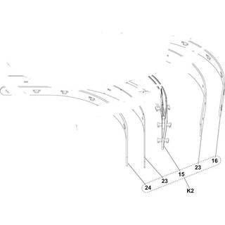 Nilfisk SC350 Sugelæbe kit komplet (9098998000)