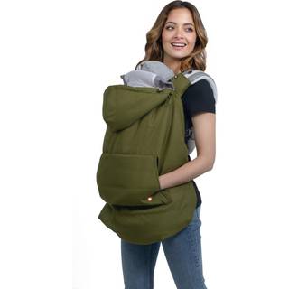 Wombat Cover - Forest Green / Beige