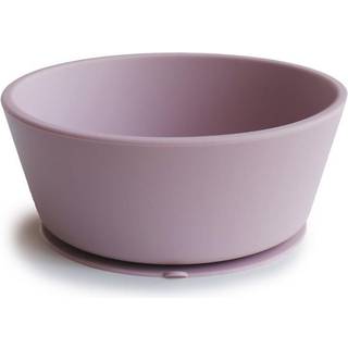 Mushie Silikone Skål Soft Lilac - 1 stk.
