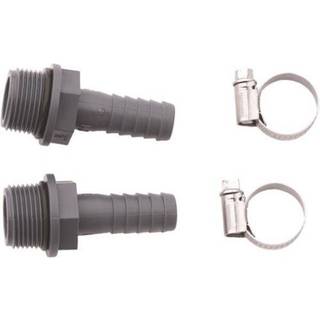 AkvaStabil Hose adaptors in set for 12/16 hose.