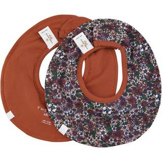 The New Siblings - 2-Pack Bib Hagesmække - Roebuck Multi Flower AOP