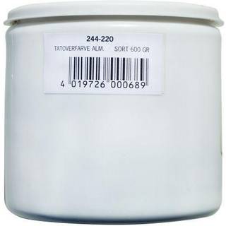 Tatoverfarve sort 600 g