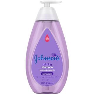 Johnsons baby beroligende baby shampoo med beroligende naturcalm duft hypoallergenisk og tårefri baby hår shampoo fri for parabens phthalater sul