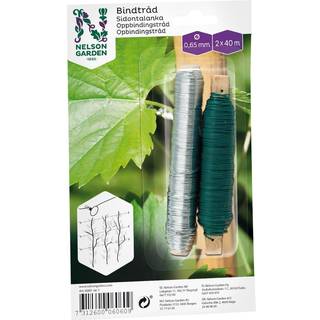 Nelson Garden 6060 Bindetråd galv/plast, Ø0,75 mm x 40 m