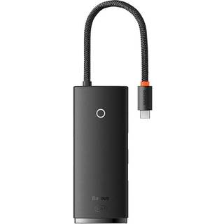 Baseus Hub 6w1 Lite Series USB-C to 2x USB 3.0 + USB-C PD + HDMI + SD/TF (black)