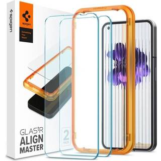 Spigen Glass AlignMaster 2 Pack - clear - Nothing Phone (1)