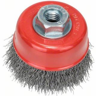 BOSCH Kopstålbørste, bølget tråd, 75 børster i stål 70 mm, 0,3 mm, acél
