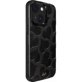 MOTIF iPhone 14 6.1" cover - Sort (Heart)