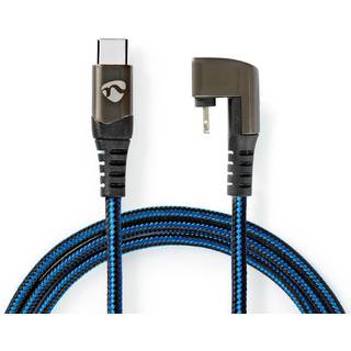 Nedis flettet USB-kabel MFI USB-C til Lightning 1m