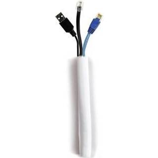 Multibrackets M Universal Cable Sock Self Wrapping 19mm White 25m