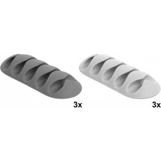 Delock mini kabelholder - Lille - 6 stk