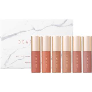 DEAR DAHLIA Makeup til læberne Lipgloss Teddy Bare CollectionGavesæt Buddy 1 ml + Marmalade 1 ml + Plush 1 ml + Butterscotch 1 ml + Cosy 1 ml + Button 1 ml 1 Stk. (142,00 kr / 1 stk.) - 1 Stk.