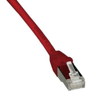 LK Patchkabel kat6a s/ftp 28awg 1m rød