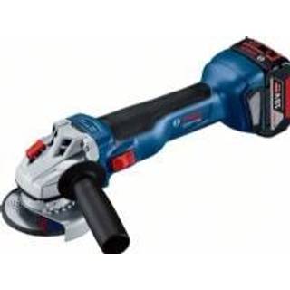 Vinkelsliber Bosch GWS 18V-10; 18 V; 2x5,0 Ah batt.