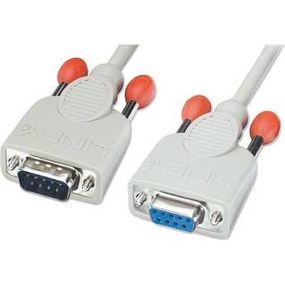 Lindy RS232 seriel kabel, D-Sub 9 han - hun | 2 meter | PRIS-MATCH