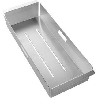 Lavabo skylleskål t/Kubus vask 425x160x70mm børstet rf