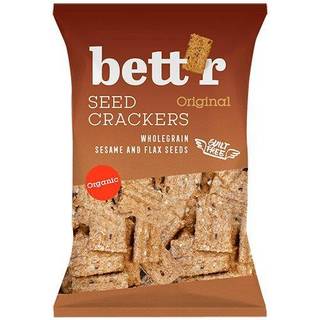 Bett'r Fuldkorns Crackers - Økologisk - 150g