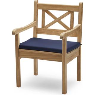 Fritz Hansen - Skagen Chair Cushion, Quickdry Outdoor Foam, Outdoor Textile / Marine - Udendørs puder & Puder - Blå