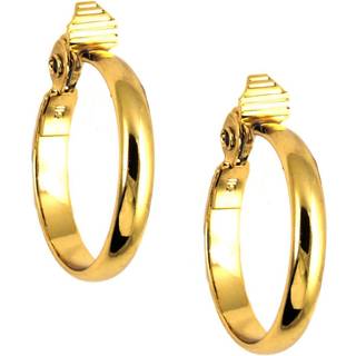 Anne Klein Classics Gold Tone Wide Hoop Clip-on ?reringe