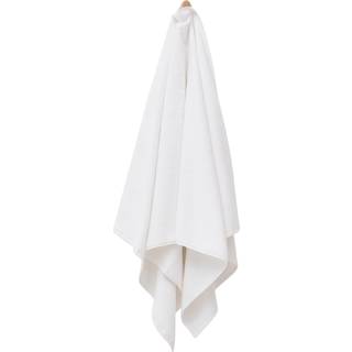 Badehåndklæde - 70x140 cm - Hvid - 100% Økologisk bomuld - Frottehåndklæde fra Høie