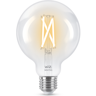 WiZ - Pære Smart TW 7W 806lm 2700-6500K Globe Clear E27