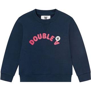 Wood Wood Sweatshirt Rod Arch Navy
