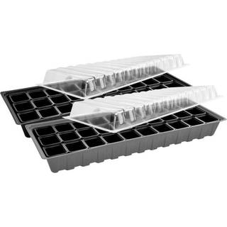 Minidrivhus m/30 potter 60 x 22 x 7,5 cm