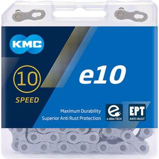KMC e10 EPT Antirust sølv kæde til el-cykler 136 led