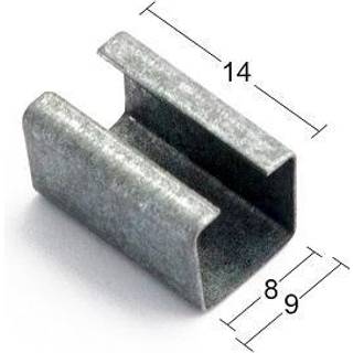 Habo 162 Firkantet bøsning til 0,5 mm metalplade, 5-pak
