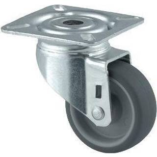 Tente 2470PJH075P40 Hjul Termogummi, plade 60x60 mm 75 mm