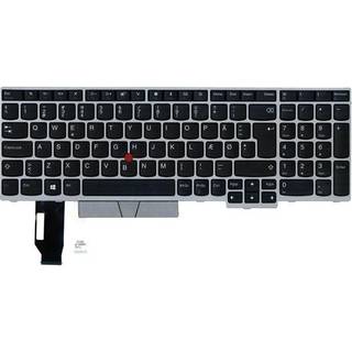 Lenovo Lite-On - Bærbar tastatur - til udskiftning - Dansk - Sølv