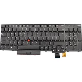 Lenovo Lite-On - Bærbar tastatur - til udskiftning - Portugisisk - Sort