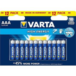 VARTA VARTA Longlife Power AAA batteri, 12-pak
